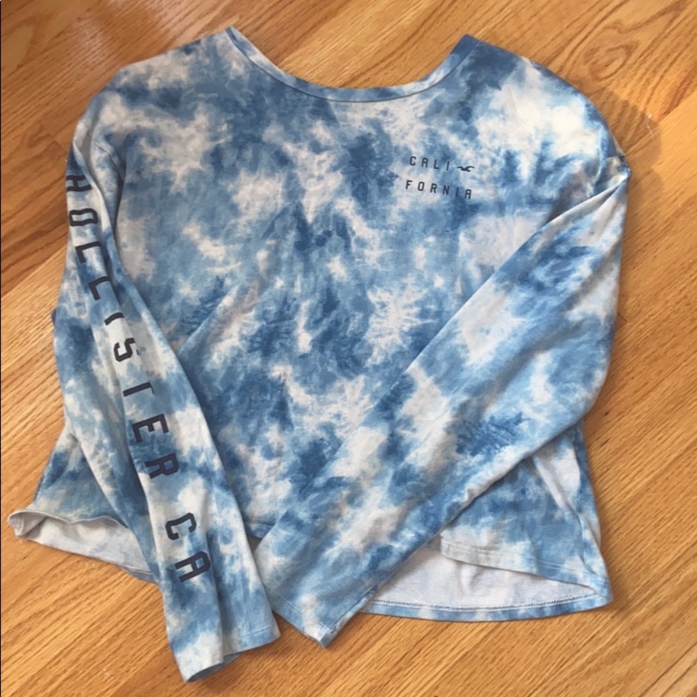 Hollister tye dye top